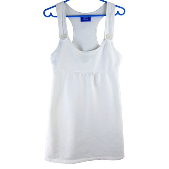 Talula White Jumper Dress Size M - Picture 1 of 3